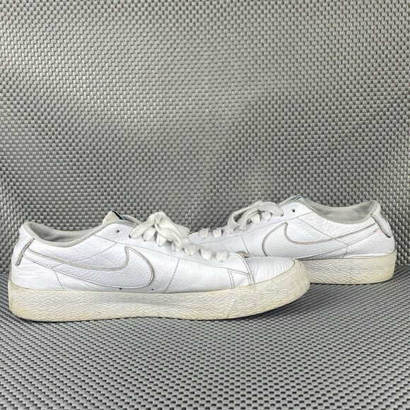 Nike SB Blazer Low x NBA Mens Shoes Size 8 White Leather Low Top Logo Lace Up main image 6